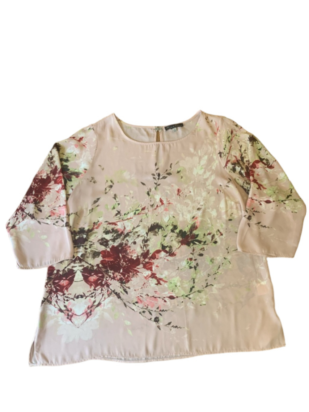 Rose & Olive Top 1X Blush Pink with Floral